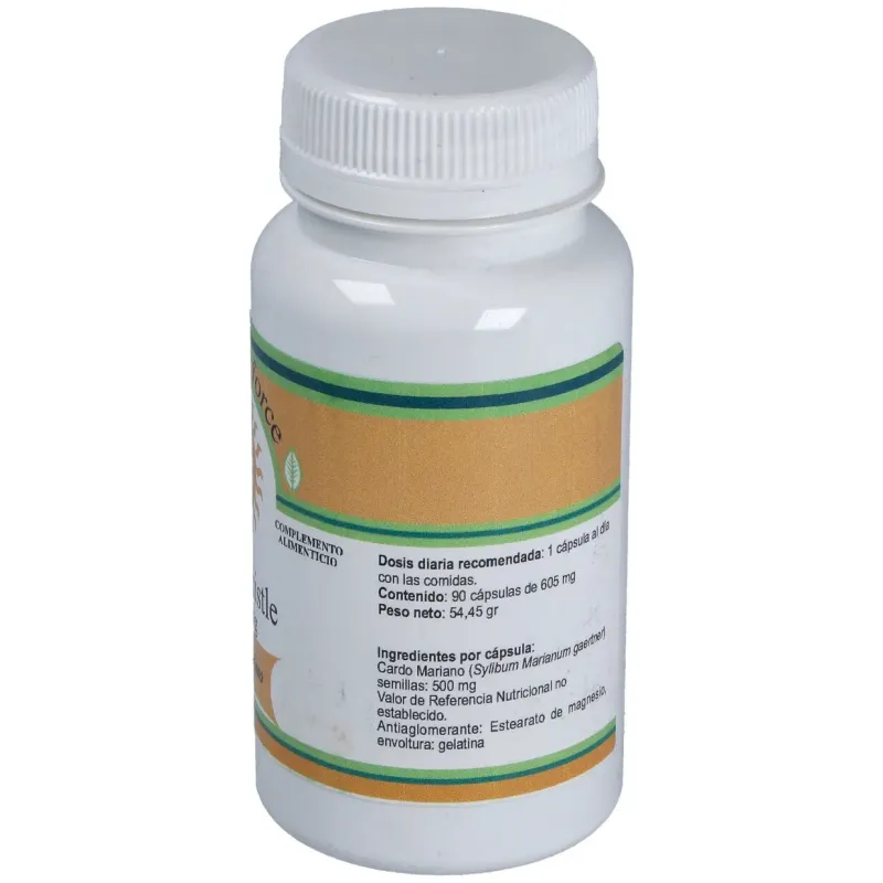 Cardo mariano milk thistle 500mg. 90cap. | Farmacia Barata Cardo mariano milk thistle 500mg. 90cap. | Farmacia Barata