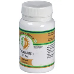 Natural force potasio 99mg 100caps | Farmacia Barata