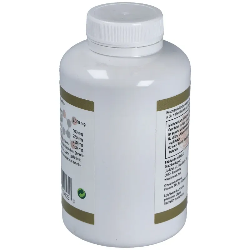 Aceite de linaza (semilla lino) 1000mg. 100perlas | Farmacia Barata