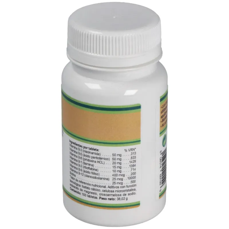 Natural force complejo b balanceado 100comp | Farmacia Barata