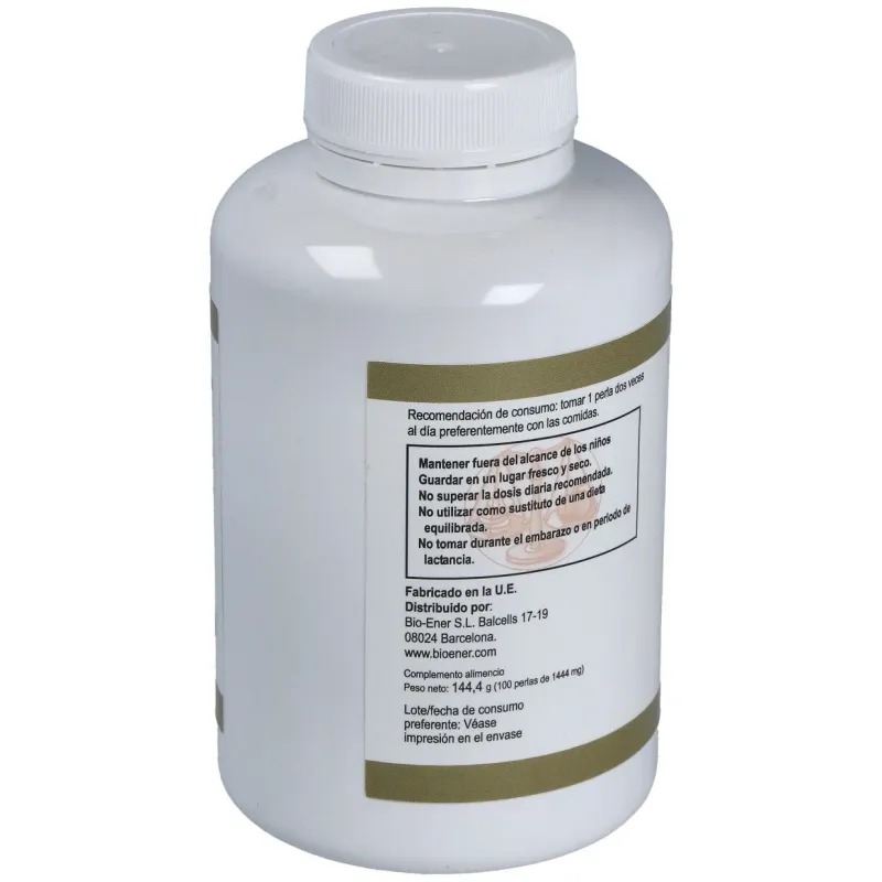 Aceite de linaza (semilla lino) 1000mg. 100perlas | Farmacia Barata