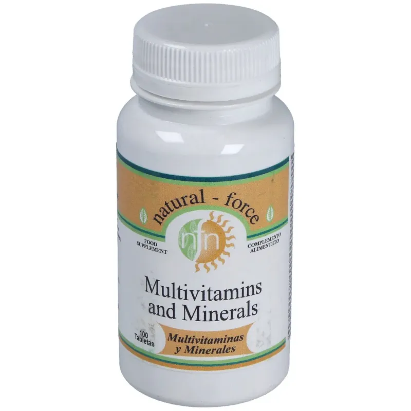 Multivitaminas y minerales 100comp. | Farmacia Barata Multivitaminas y minerales 100comp. | Farmacia Barata