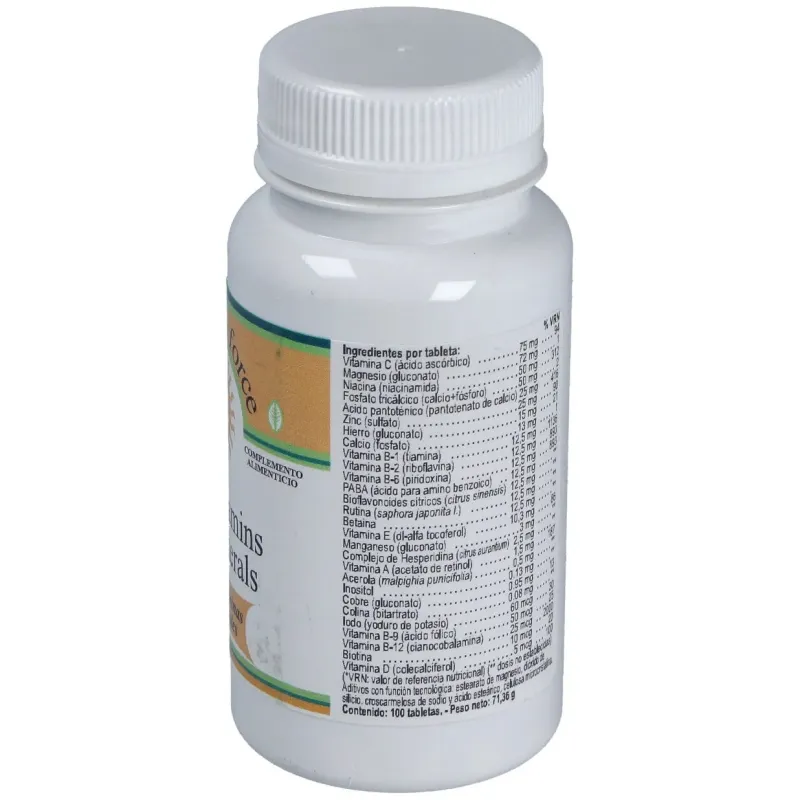 Multivitaminas y minerales 100comp. | Farmacia Barata Multivitaminas y minerales 100comp. | Farmacia Barata