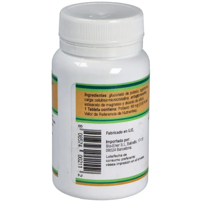 Natural force potasio 99mg 100caps | Farmacia Barata