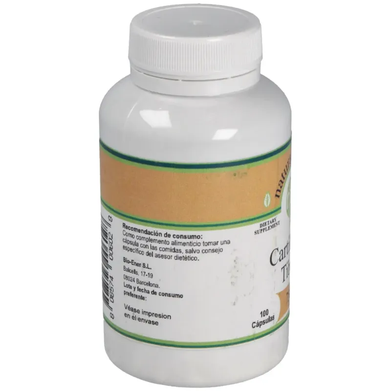 Cartilago de tiburon 750mg. 100cap. | Farmacia Barata