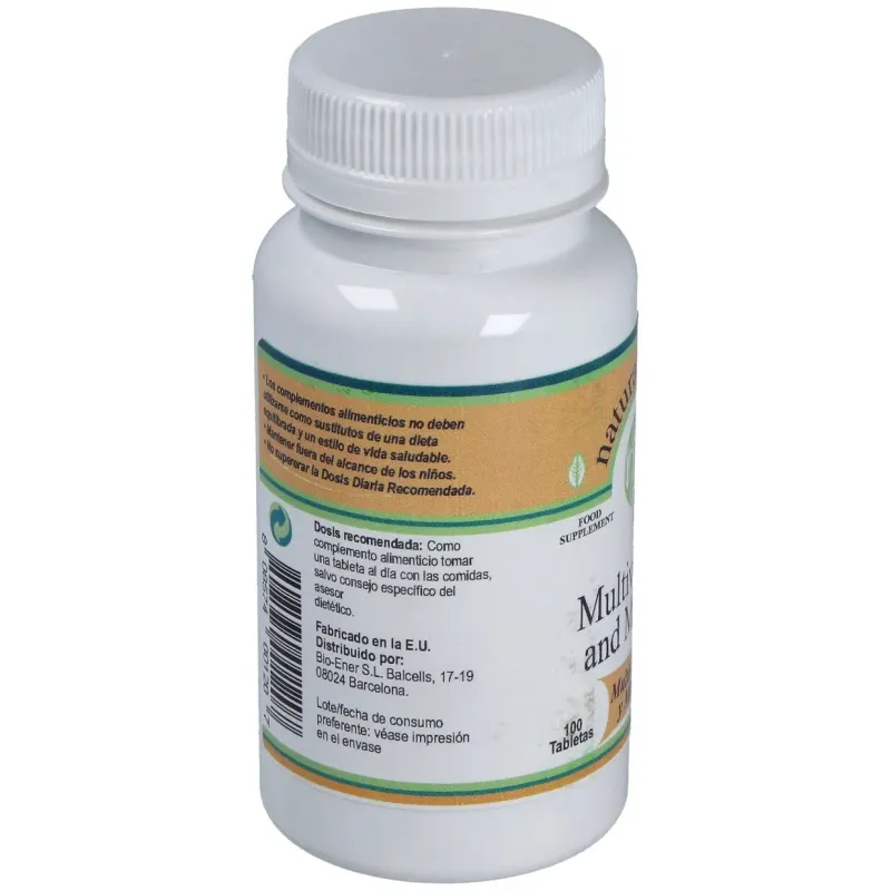 Multivitaminas y minerales 100comp. | Farmacia Barata Multivitaminas y minerales 100comp. | Farmacia Barata