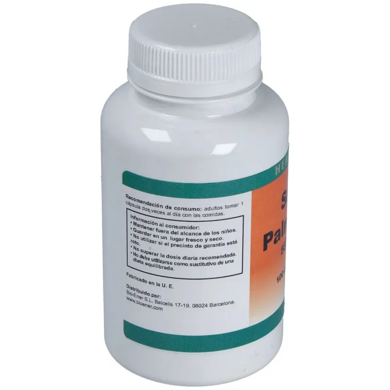 Saw palmetto 500mg. 100cap. | Farmacia Barata
