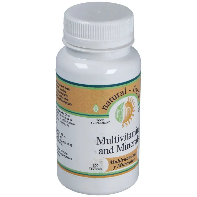 Multivitaminas y minerales 100comp. | Farmacia Barata Multivitaminas y minerales 100comp. | Farmacia Barata