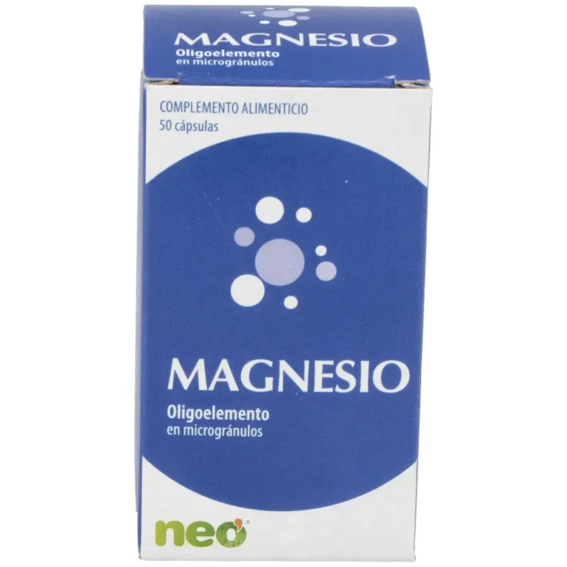 Magnesio microgranulos neo 50cap. | Farmacia Barata Magnesio microgranulos neo 50cap. | Farmacia Barata