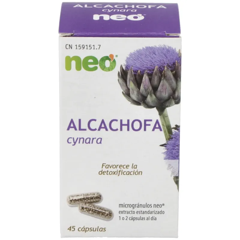 Alcachofa microgranulos neo 45cap. | Farmacia Barata