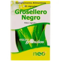 Grosellero negro microgranulos neo 45cap. | Farmacia Barata Grosellero negro microgranulos neo 45cap. | Farmacia Barata