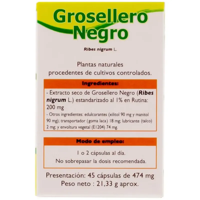 Grosellero negro microgranulos neo 45cap. | Farmacia Barata Grosellero negro microgranulos neo 45cap. | Farmacia Barata