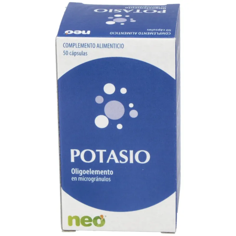 Potasio microgranulos neo 50cap. | Farmacia Barata