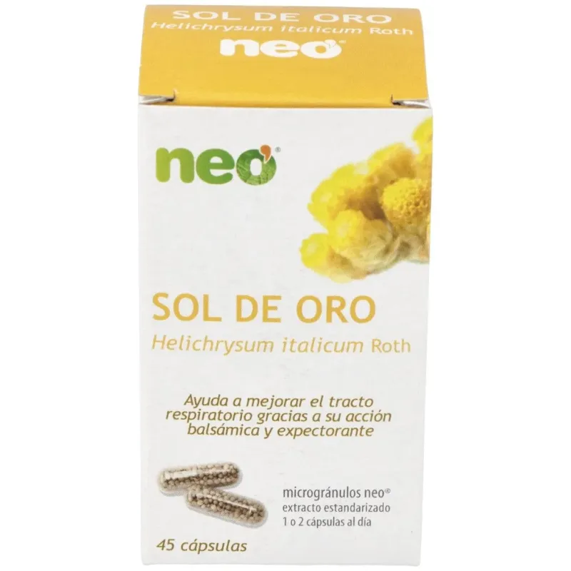 Sol de oro microgranulos neo 45cap. | Farmacia Barata