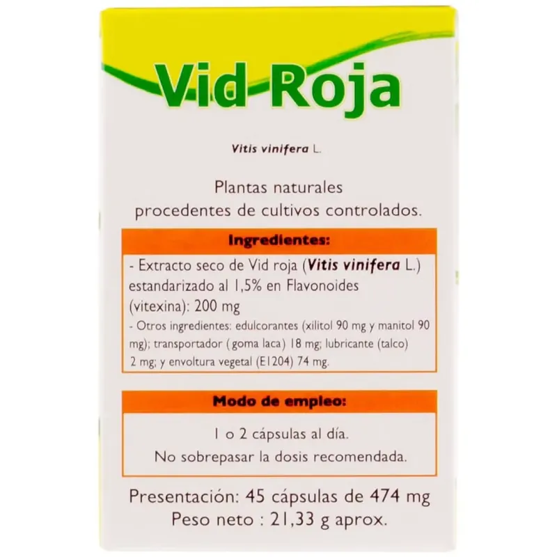 Vid roja microgranulos neo 45cap. | Farmacia Barata