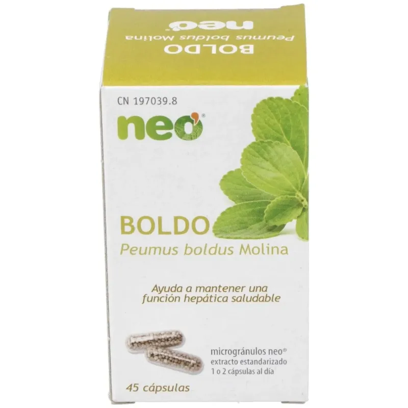Boldo microgranulos neo 45cap. | Farmacia Barata