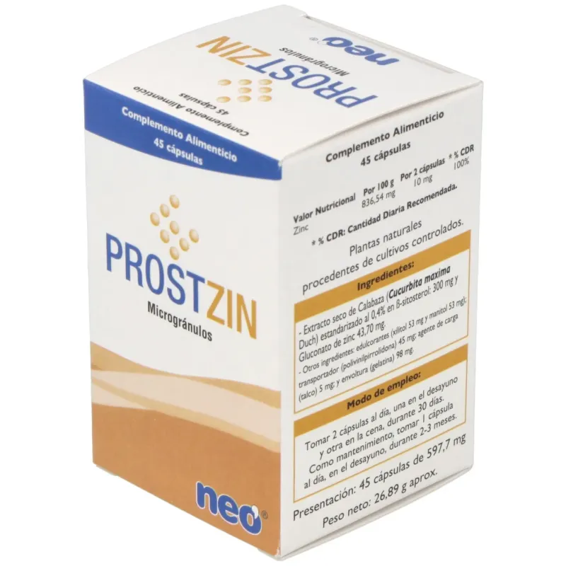 Prostzin neo 45cap. | Farmacia Barata