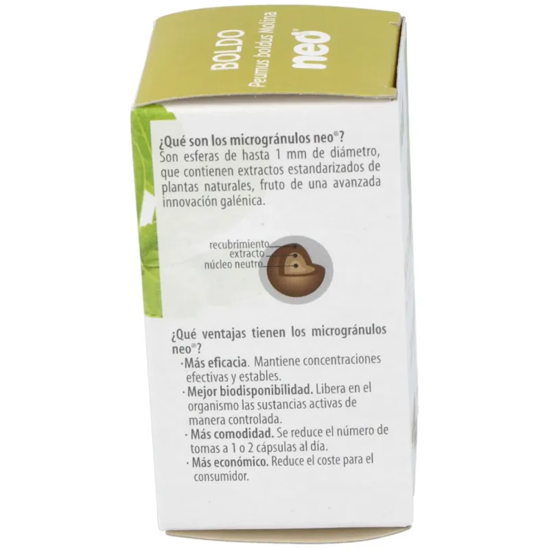 Boldo microgranulos neo 45cap. | Farmacia Barata