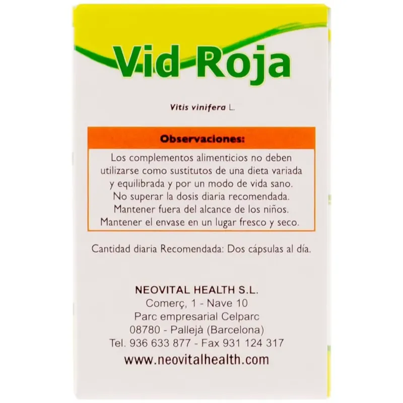 Vid roja microgranulos neo 45cap. | Farmacia Barata