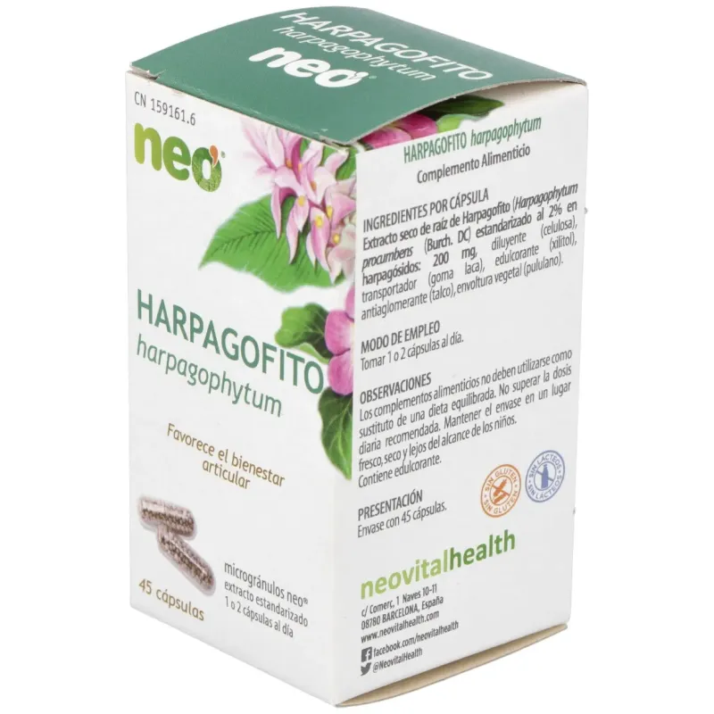 Harpagofito microgranulos neo 45cap. | Farmacia Barata