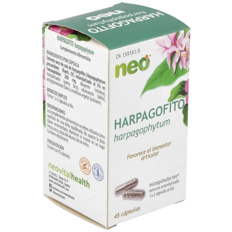 Harpagofito microgranulos neo 45cap. | Farmacia Barata