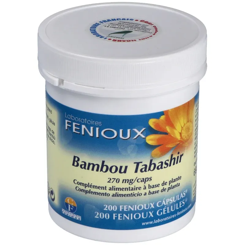 Fenioux bambu tabashir 270mg 200caps | Farmacia Barata