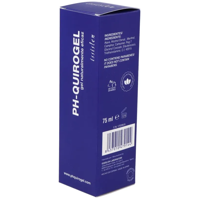 Ph-quirogel gel para masaje tubo 75ml. | Farmacia Barata