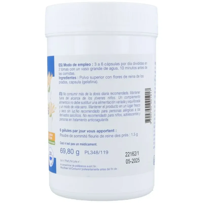 Fenioux reina de los prados 200caps | Farmacia Barata