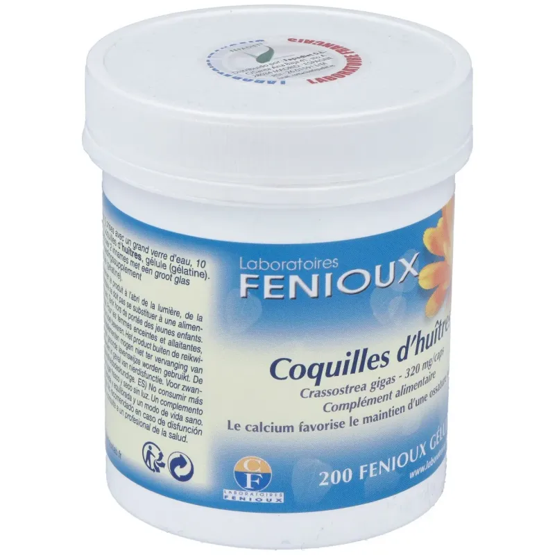 Fenioux concha ostra 320mg 200caps | Farmacia Barata Fenioux concha ostra 320mg 200caps | Farmacia Barata