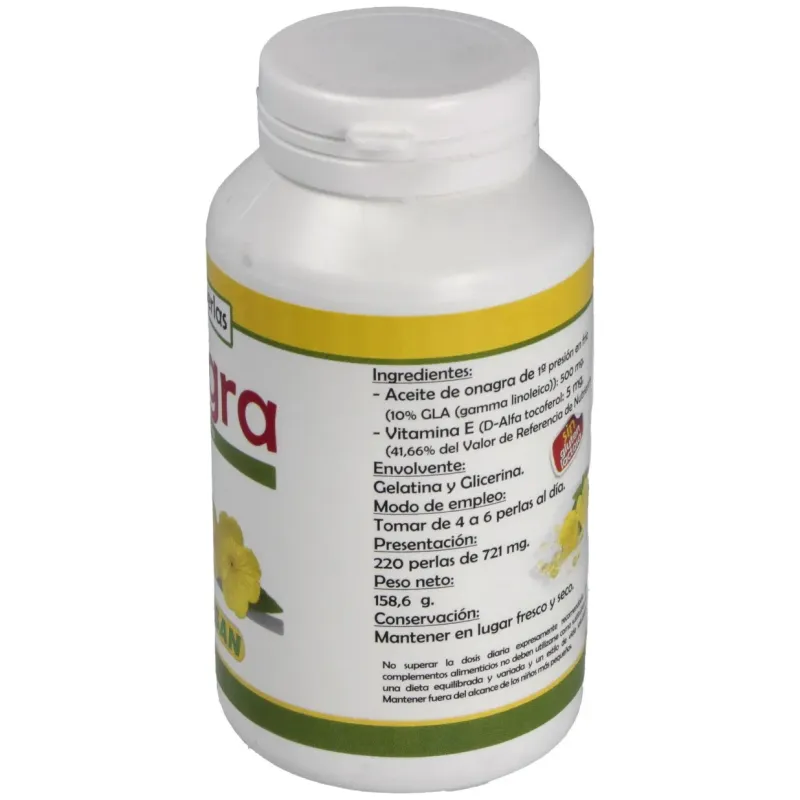 Pinisan 1 onagra ac.primula+vit.e 220perlas | Farmacia Barata