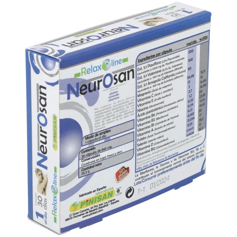 Pinisan neurosan plus 30cáps | Farmacia Barata Pinisan neurosan plus 30cáps | Farmacia Barata