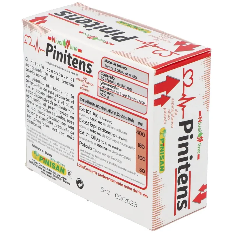 Pinisan pinitens 60cáps | Farmacia Barata