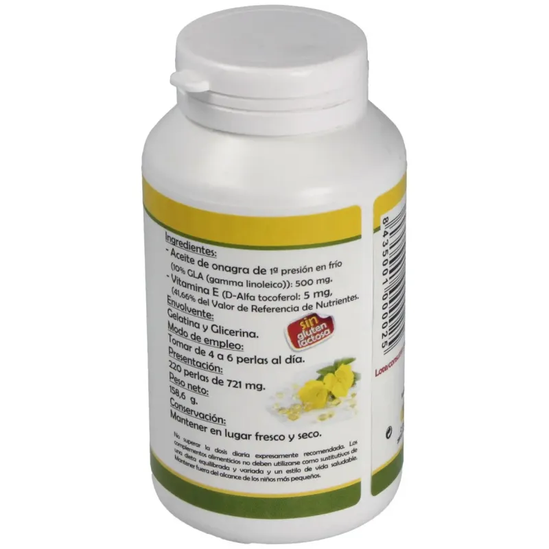 Pinisan 1 onagra ac.primula+vit.e 220perlas | Farmacia Barata