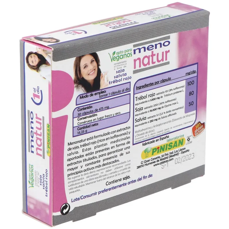 Pinisan menonatur 30cáps | Farmacia Barata