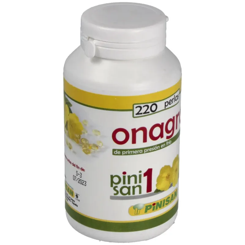 Pinisan 1 onagra ac.primula+vit.e 220perlas | Farmacia Barata