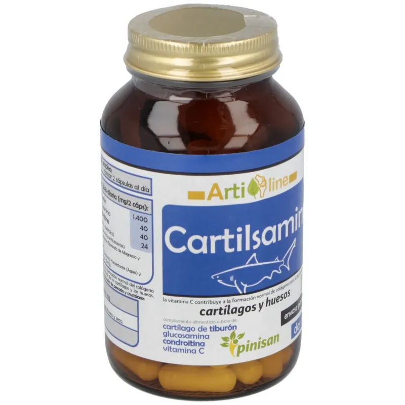 Cartilsamina (cartilago de tiburon) 80cap. | Farmacia Barata