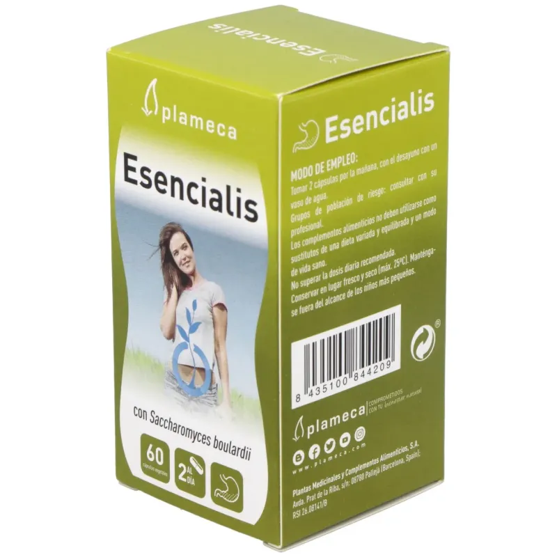 Esencialis probiotico reparador 60cap. | Farmacia Barata