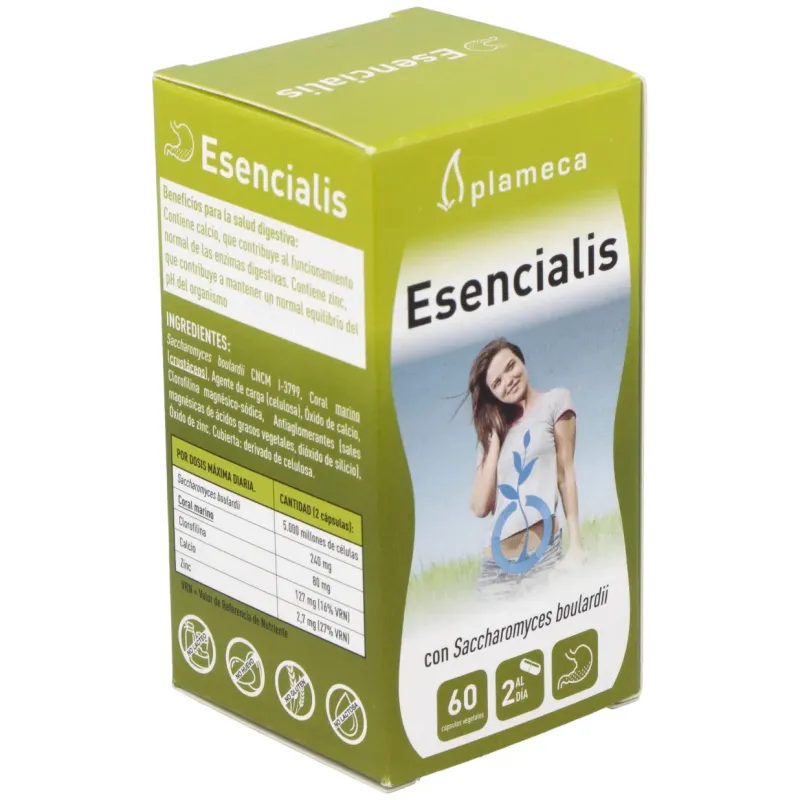 Esencialis probiotico reparador 60cap. | Farmacia Barata