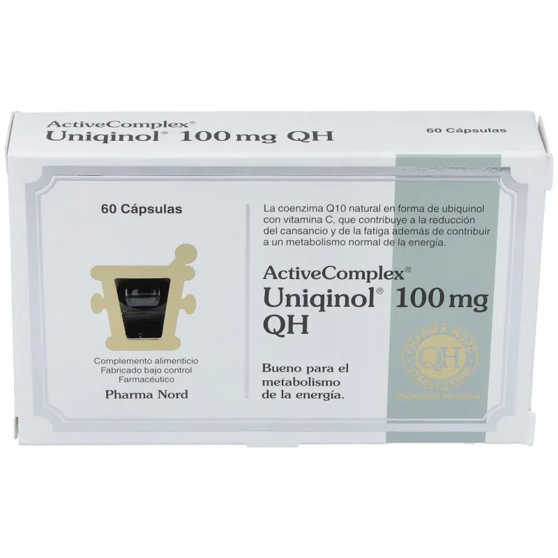 Activecomplex q10 ubiqinol 60cap. | Farmacia Barata