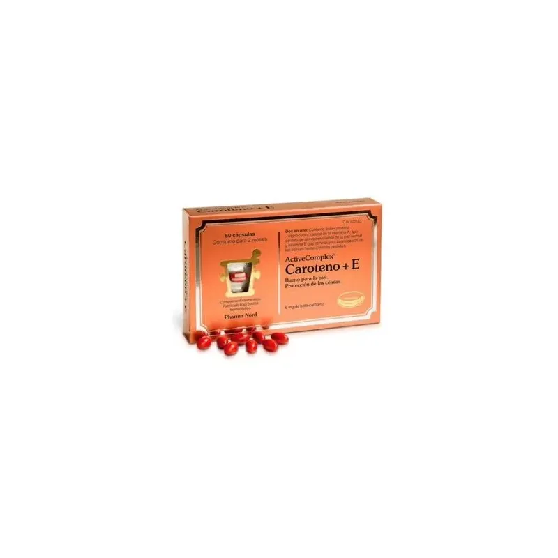 Activecomplex® caroteno + e 60cáps | Farmacia Barata