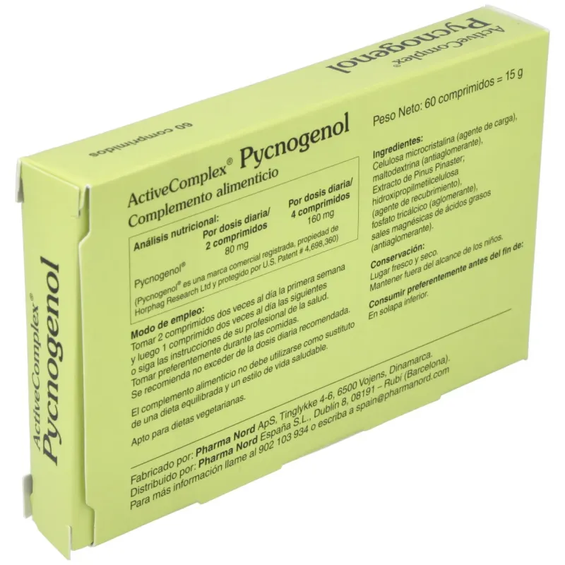 Activecomplex pycnogenol 60comp. | Farmacia Barata