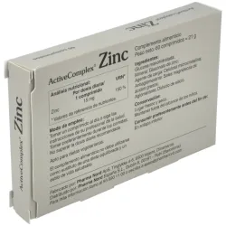 Activecomplex zinc 60comp. | Farmacia Barata Activecomplex zinc 60comp. | Farmacia Barata