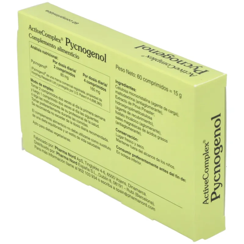 Activecomplex pycnogenol 60comp. | Farmacia Barata