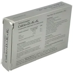 Activecomplex® calcio+ d3+ k 60comp | Farmacia Barata