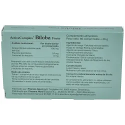 Activecomplex biloba forte 60comp. | Farmacia Barata Activecomplex biloba forte 60comp. | Farmacia Barata