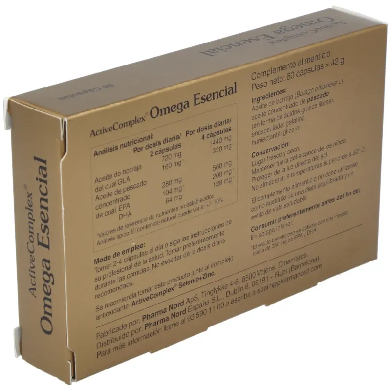 Activecomplex omega esencial 60perlas | Farmacia Barata