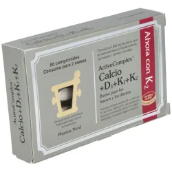 Activecomplex® calcio+ d3+ k 60comp | Farmacia Barata