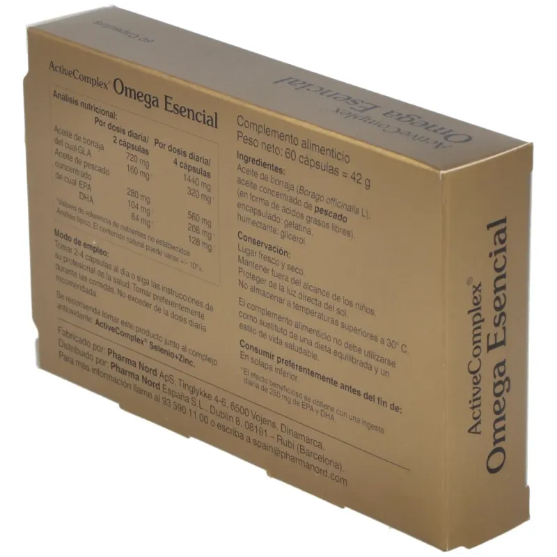 Activecomplex omega esencial 60perlas | Farmacia Barata