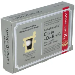 Activecomplex® calcio+ d3+ k 60comp | Farmacia Barata