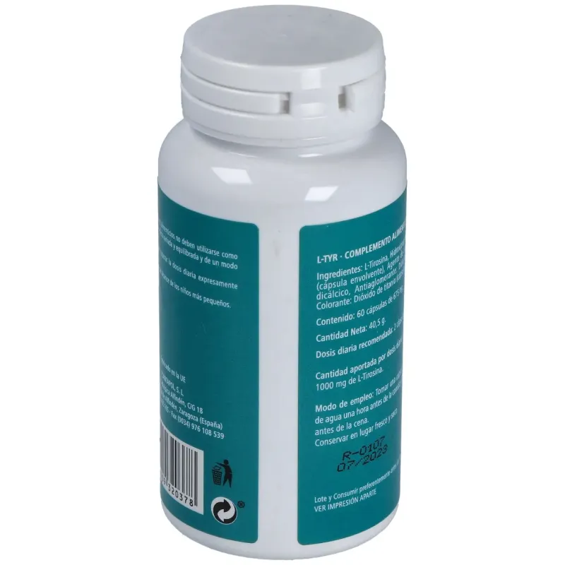 Plantapol l tyr tirosina 60caps | Farmacia Barata Plantapol l tyr tirosina 60caps | Farmacia Barata